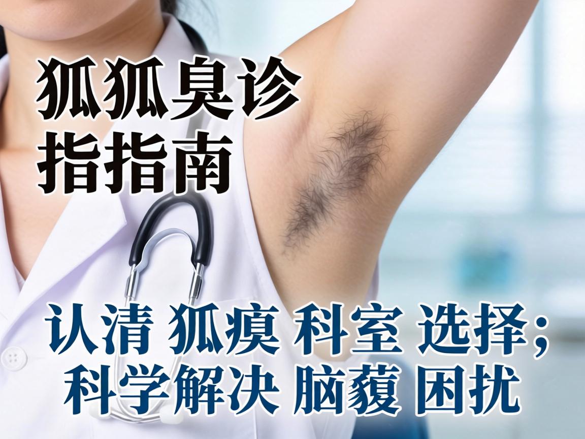 狐臭诊疗指南，认清狐臭科室选择，科学解决腋臭困扰
