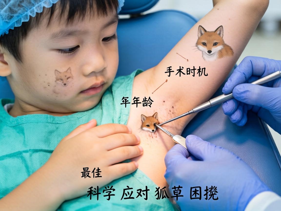 小孩狐臭手术年龄解析，把握最佳手术时机，科学应对狐臭困扰