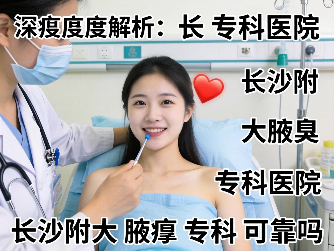 深度解析长沙附大腋臭专科医院，长沙附大腋臭专科可靠吗？