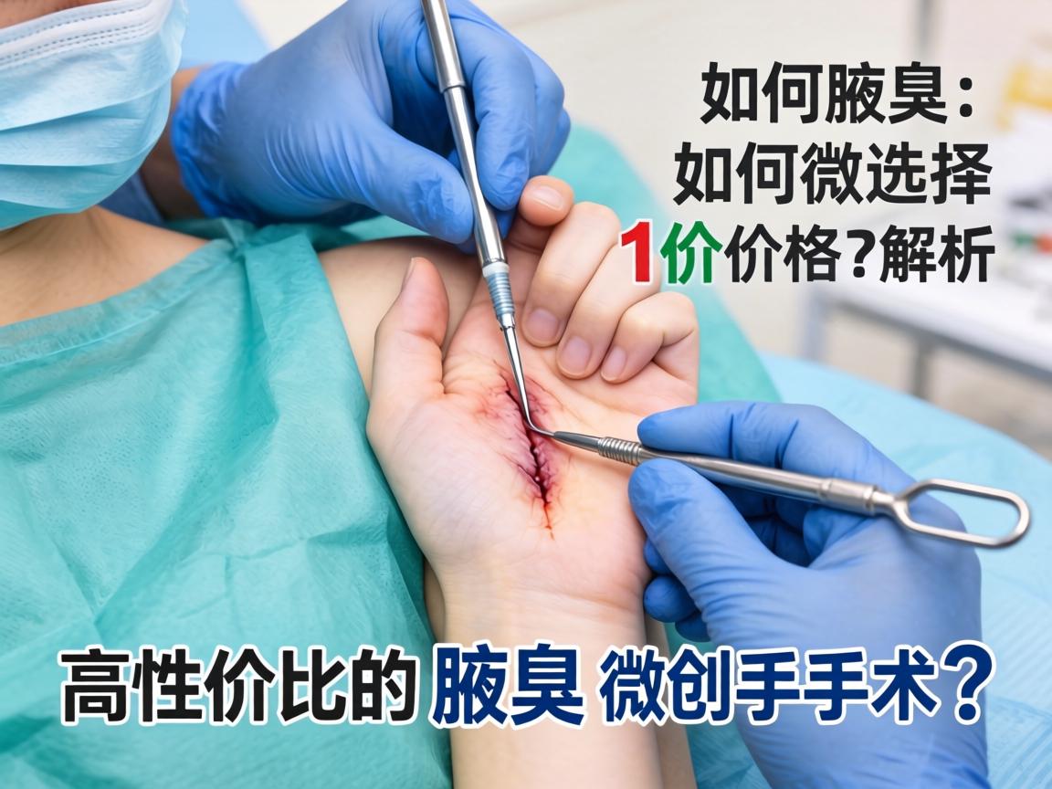 腋臭微创手术价格解析，如何选择高性价比的腋臭微创手术？