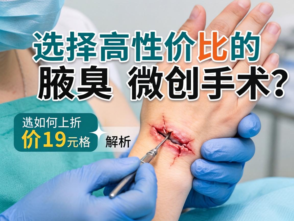 腋臭微创手术价格解析，如何选择高性价比的腋臭微创手术？
