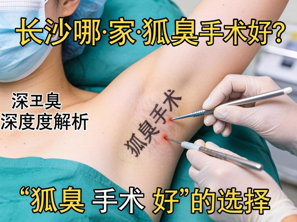 长沙哪家狐臭手术好？深度解析狐臭手术好的选择