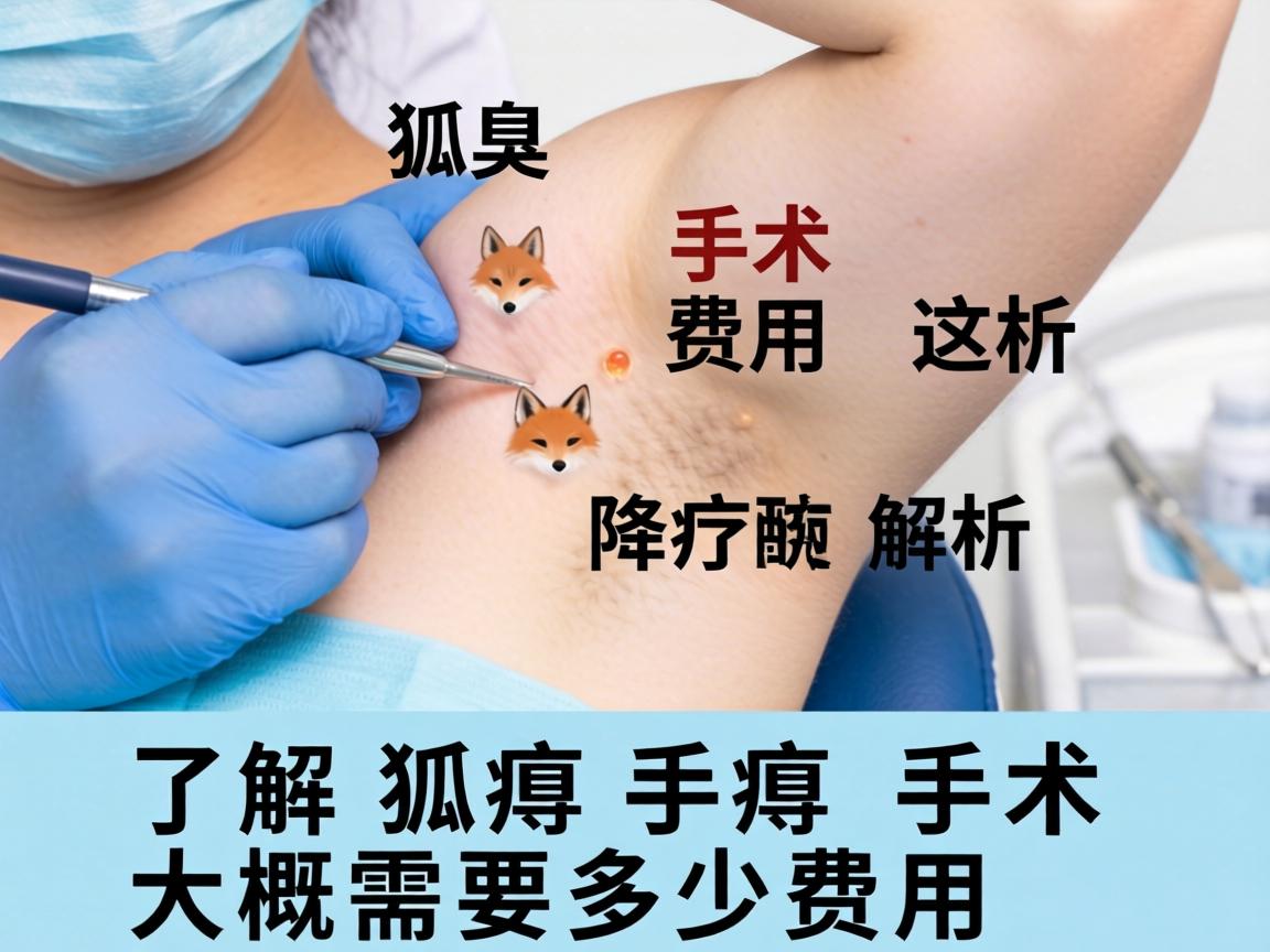 狐臭手术费用解析，了解狐臭手术大概需要多少费用