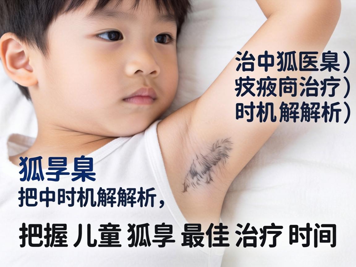 儿童狐臭治疗时机解析，把握儿童狐臭最佳治疗时间