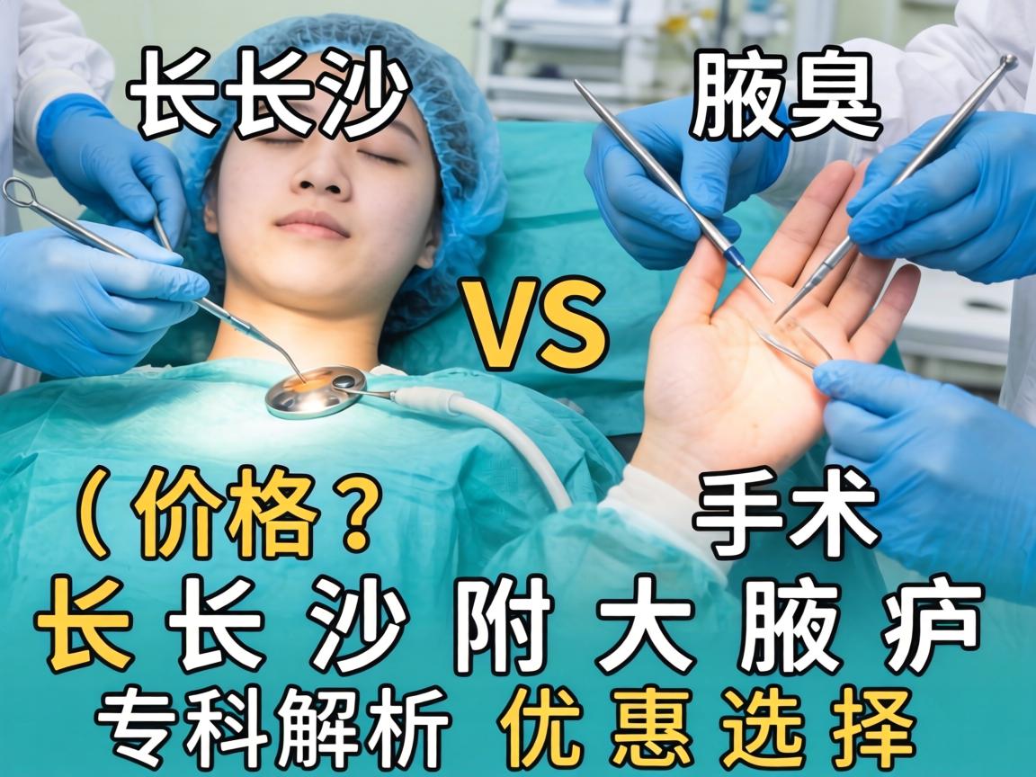 长沙腋臭手术价格对比，长沙附大腋臭专科解析优惠选择