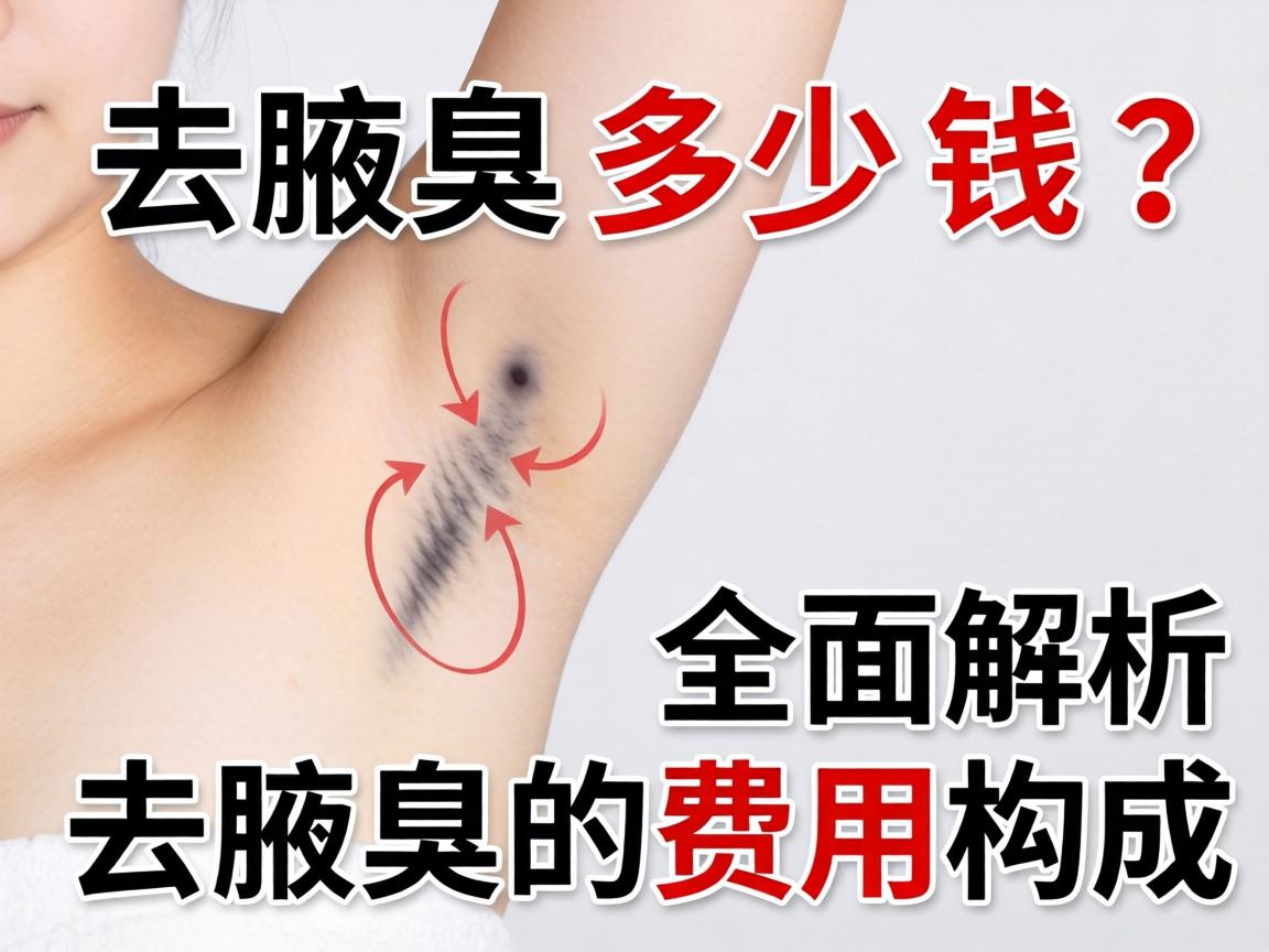 去腋臭多少钱？全面解析去腋臭的费用构成