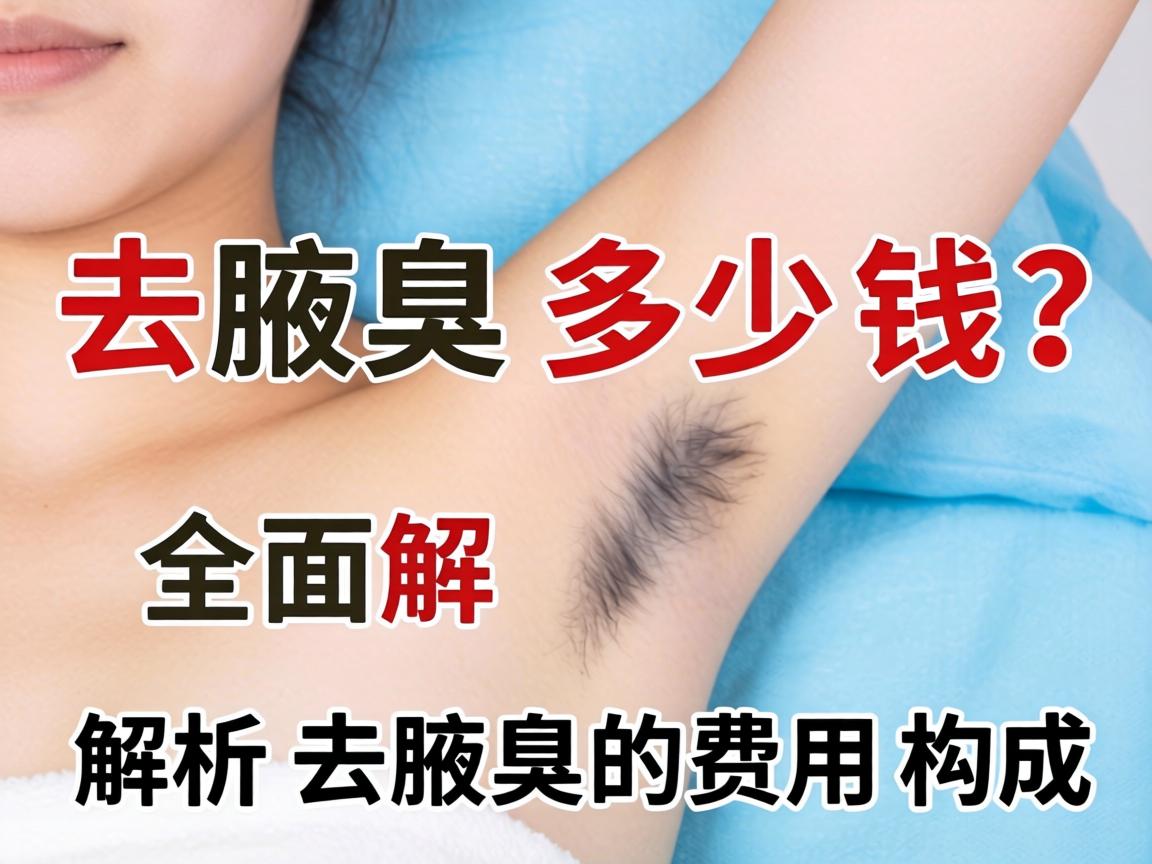 去腋臭多少钱？全面解析去腋臭的费用构成