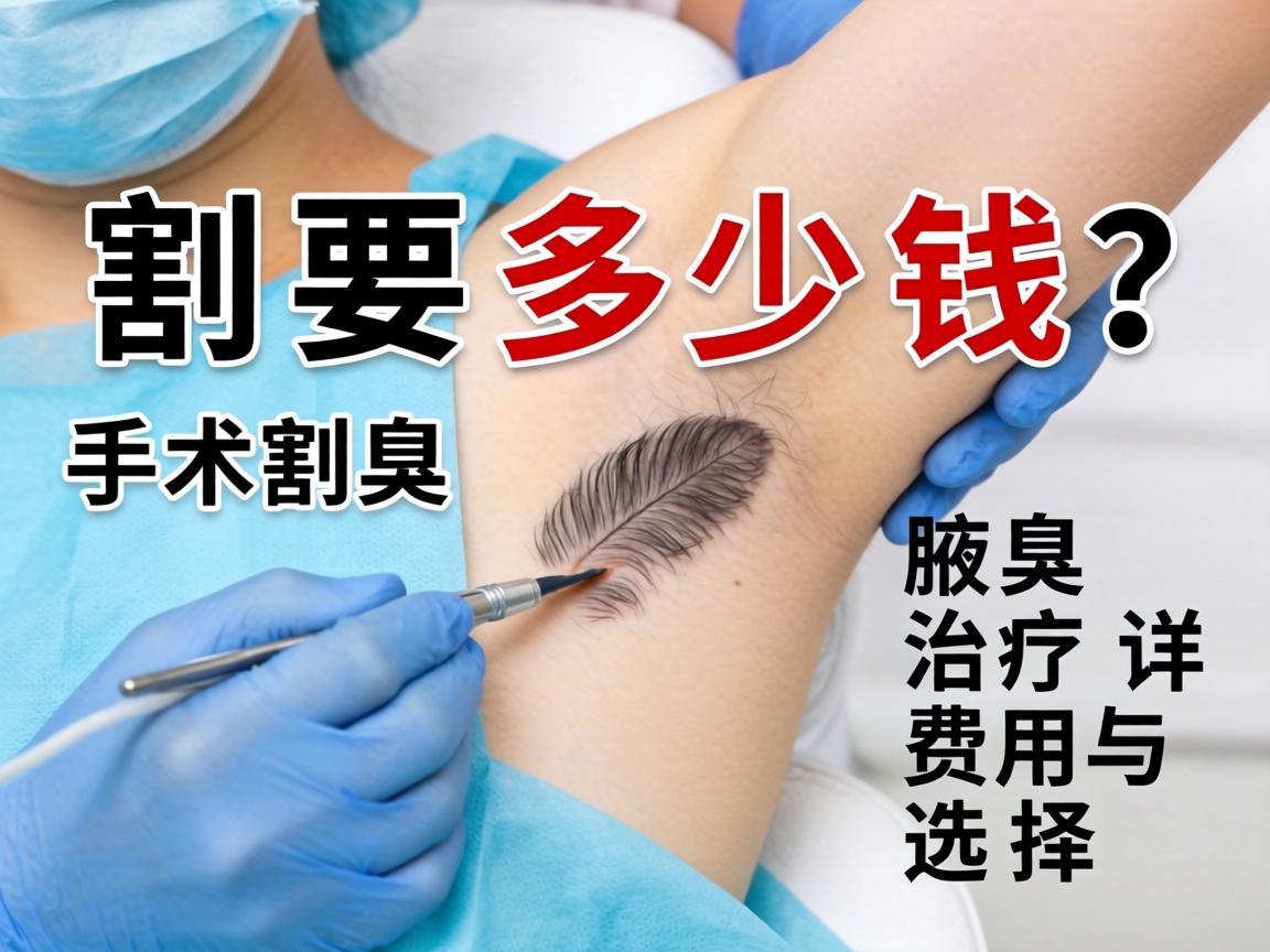 割腋臭手术要多少钱？详解腋臭治疗费用与选择