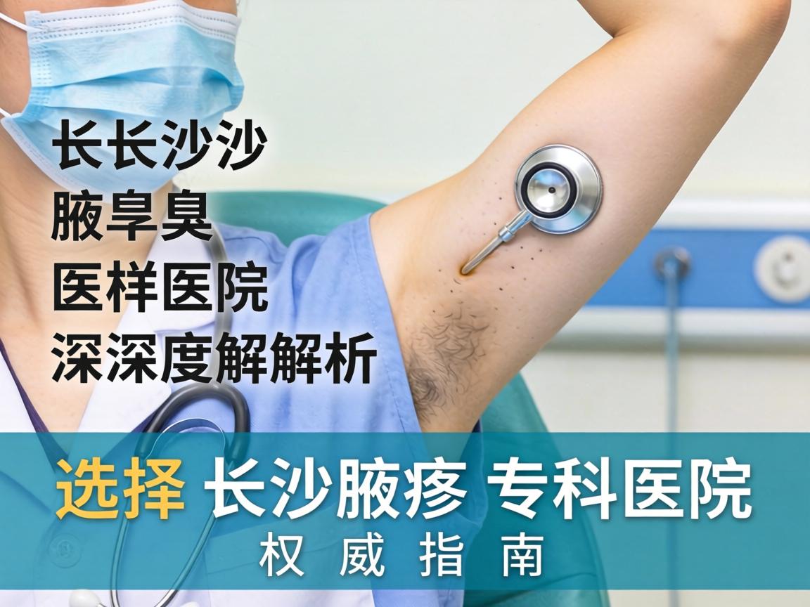 长沙腋臭医院深度解析，选择长沙腋臭专科医院的权威指南