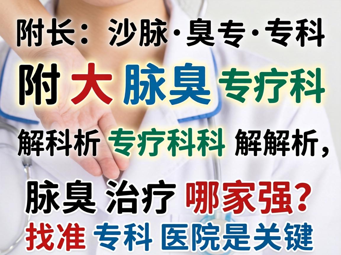 长沙附大腋臭专科解析，腋臭治疗哪家强？找准专科医院是关键