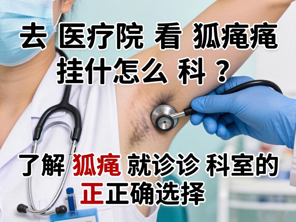 去医院看狐臭挂什么科？了解狐臭就诊科室的正确选择