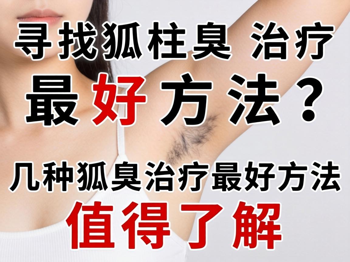 寻找狐臭治疗最好方法？这几种狐臭治疗最好方法值得了解