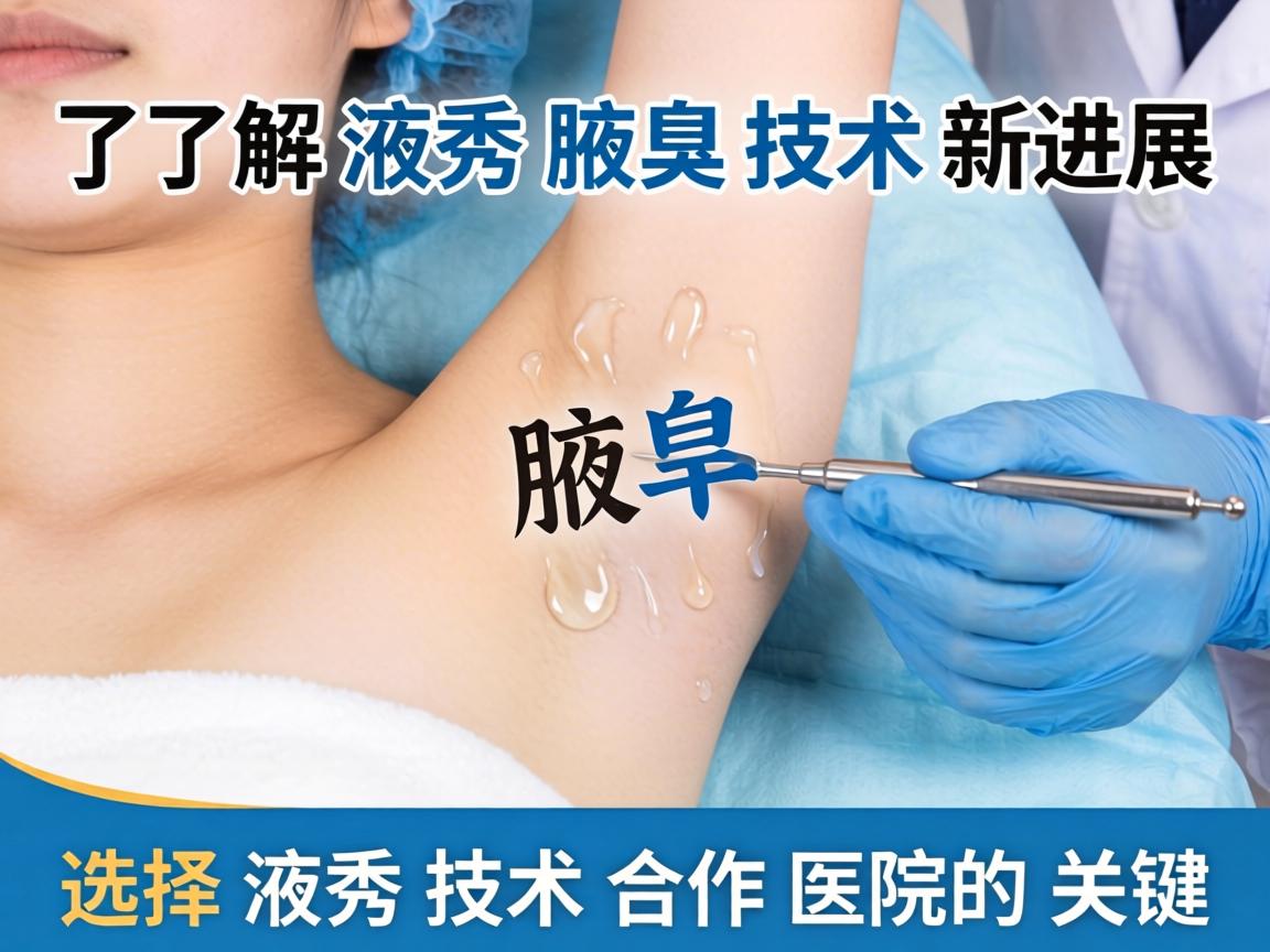 了解液秀腋臭技术新进展，选择液秀技术合作医院的关键