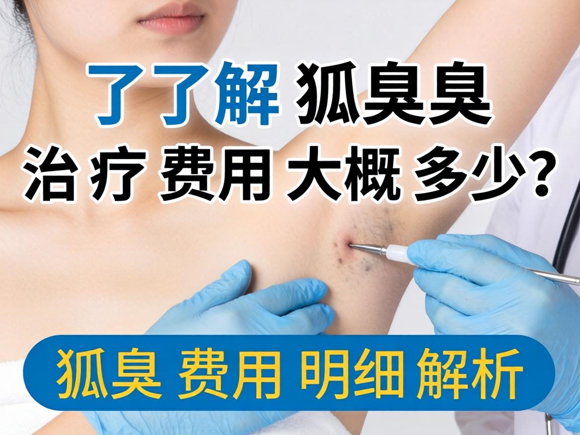了解狐臭治疗费用大概多少？狐臭费用明细解析