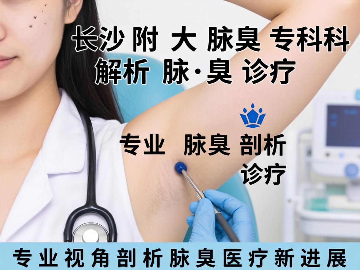 长沙附大腋臭专科解析腋臭诊疗，专业视角剖析腋臭医疗新进展