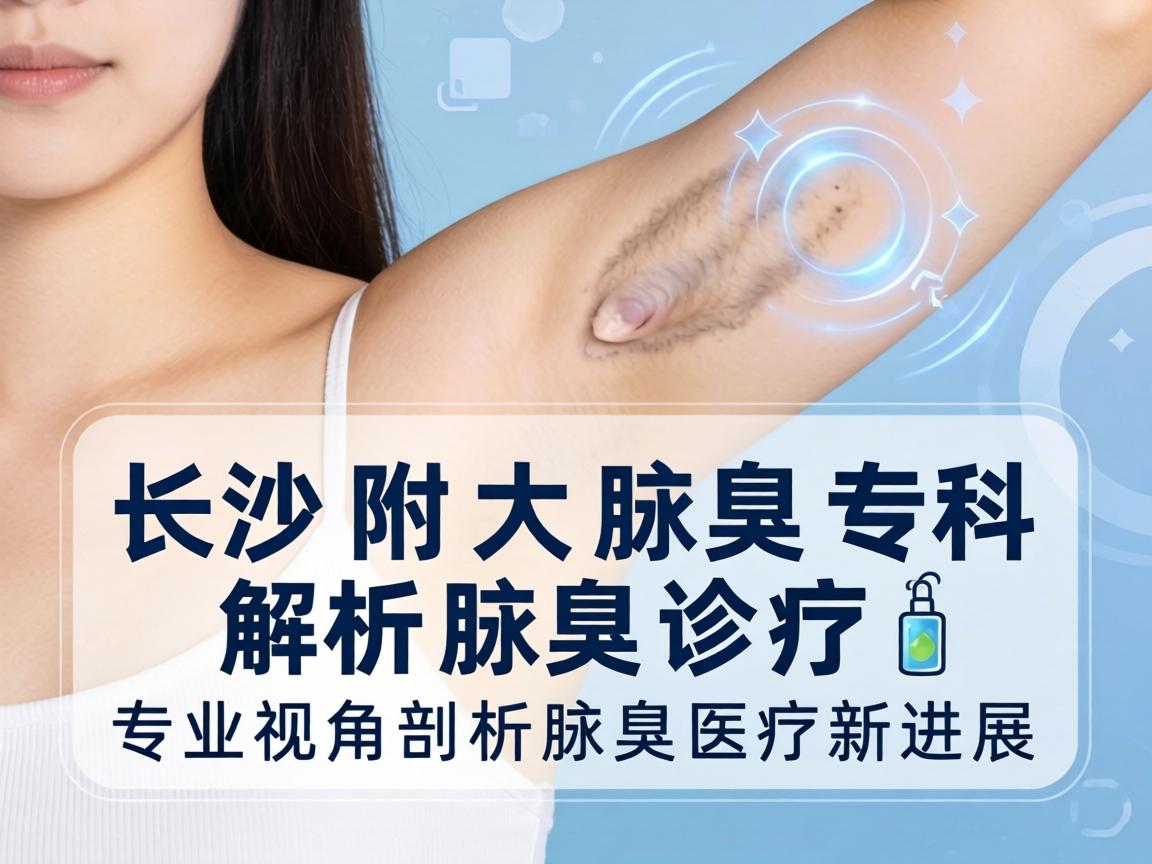长沙附大腋臭专科解析腋臭诊疗，专业视角剖析腋臭医疗新进展