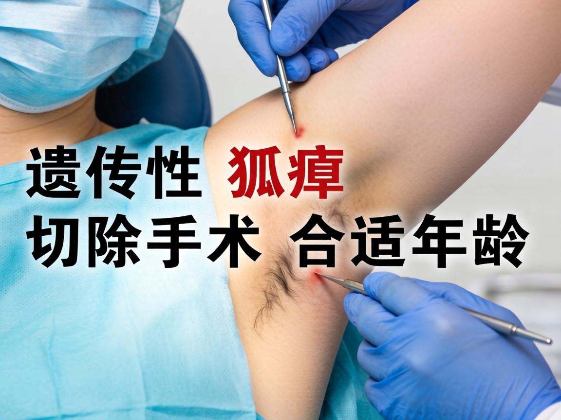 遗传性狐臭手术解析，遗传性狐臭切除手术的合适年龄