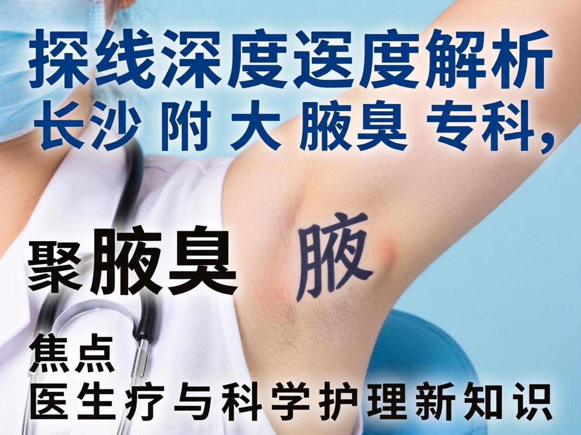 深度解析长沙附大腋臭专科，聚焦腋臭医疗与科学护理新知识