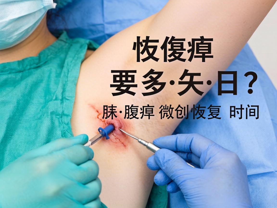 腋臭微创手术恢复要多久？详解腋臭微创恢复时间