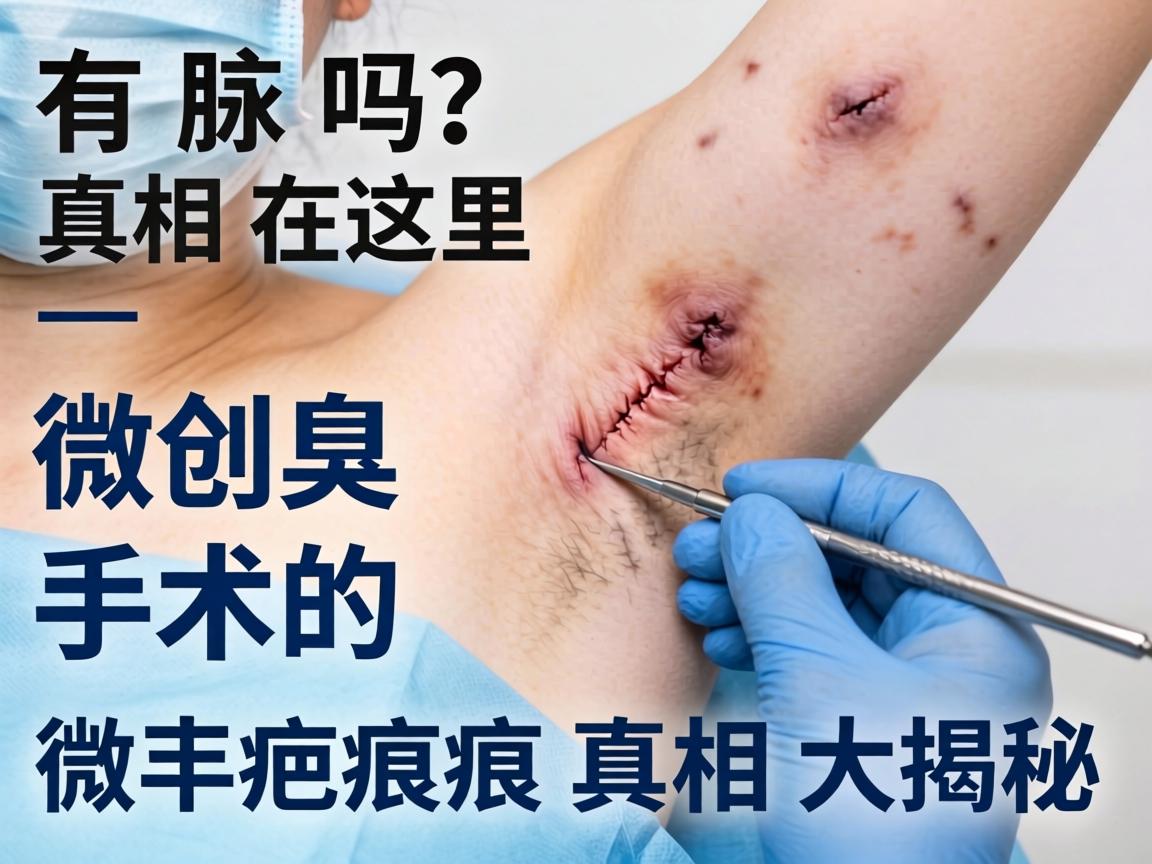 腋臭微创手术有疤吗？真相在这里—腋臭微创手术的疤痕真相大揭秘