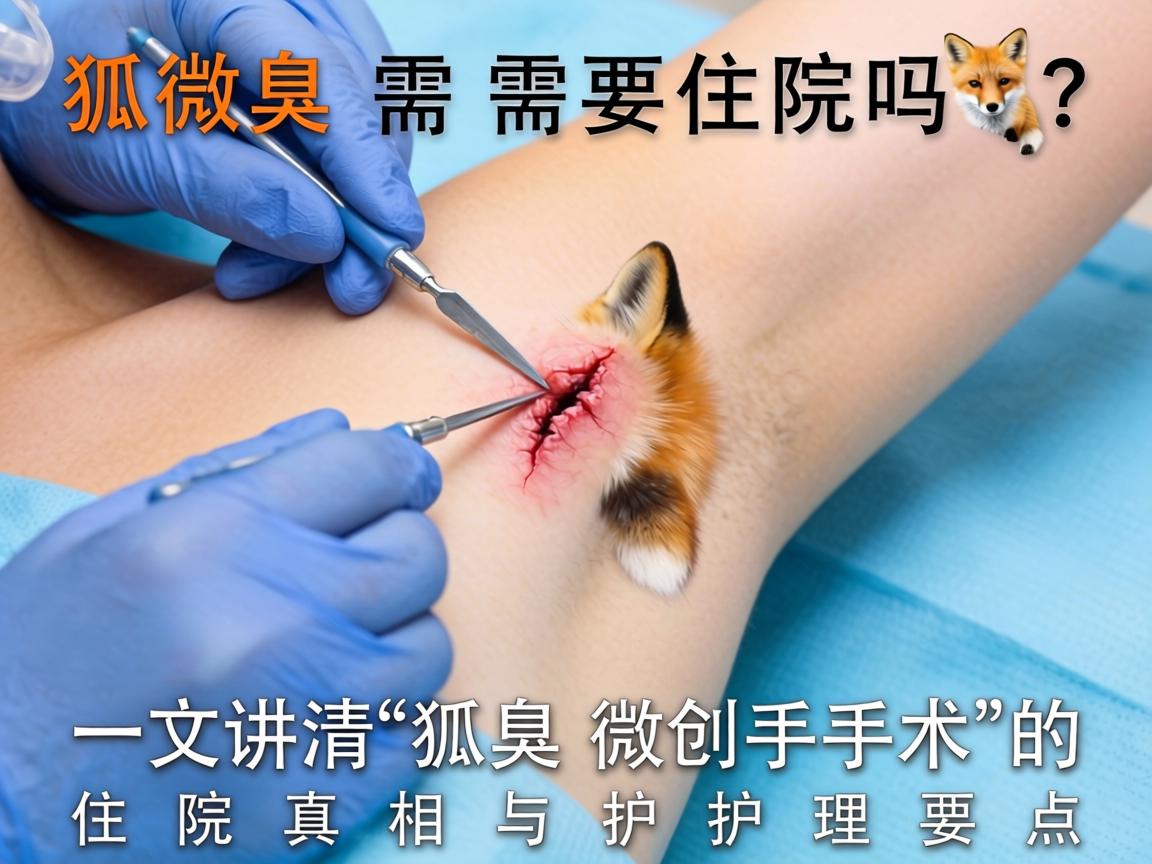 狐臭微创手术需要住院吗？一文讲清狐臭微创手术的住院真相与护理要点