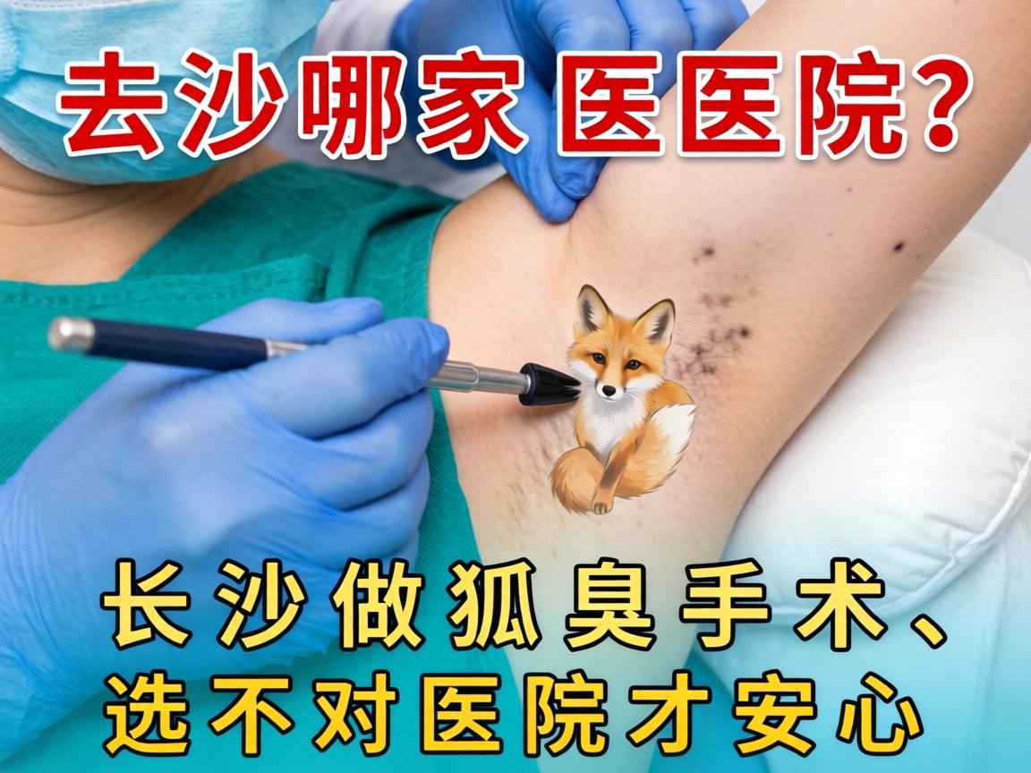 狐臭手术去哪家医院？长沙做狐臭手术，选对医院才安心