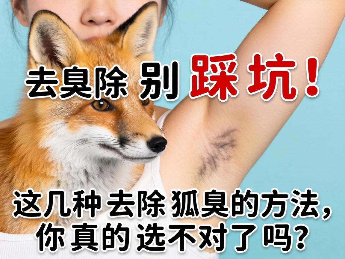 狐臭去除，别踩坑！这几种去除狐臭的方法，你真的选对了吗？
