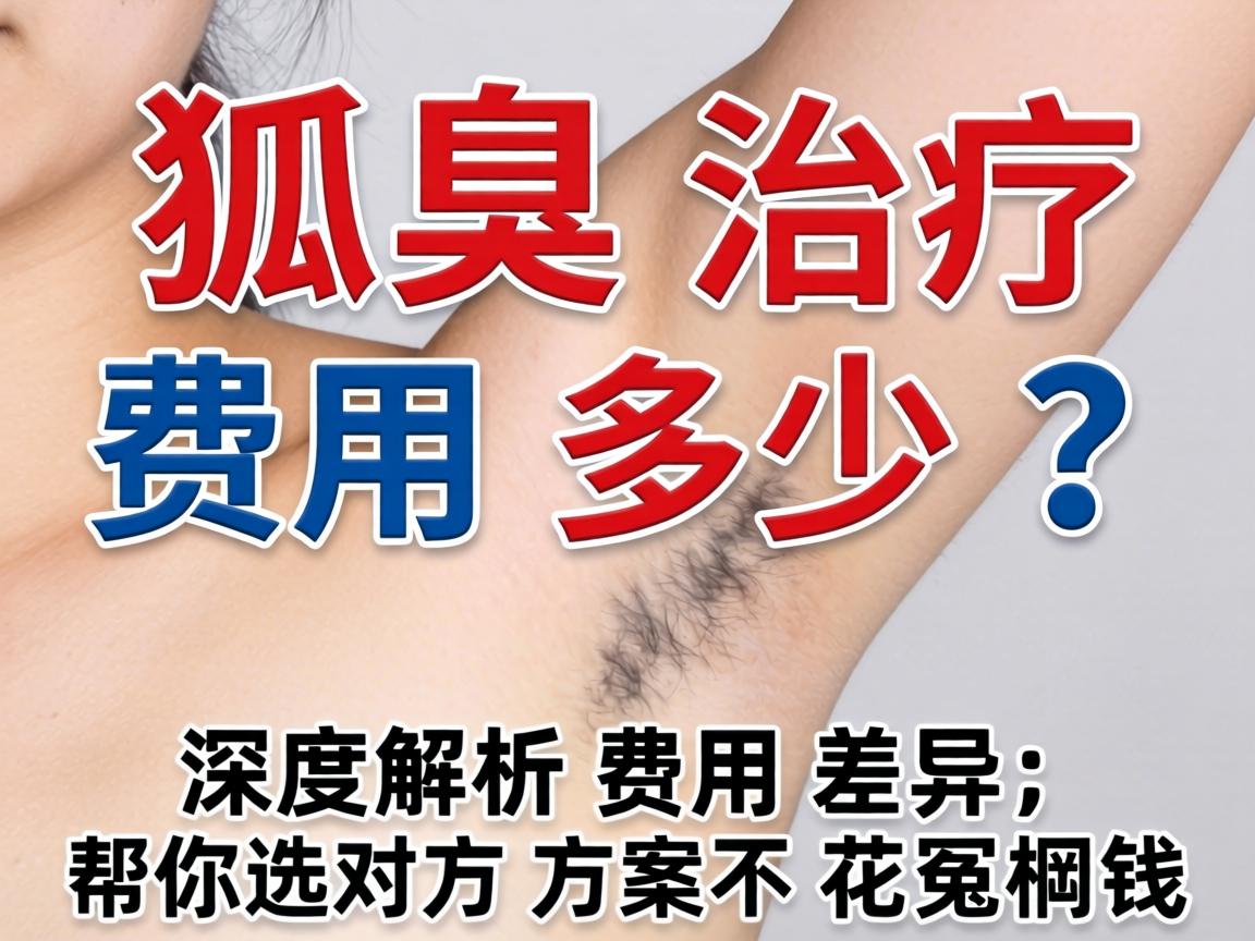 狐臭治疗费用多少？深度解析费用差异，帮你选对方案不花冤枉钱