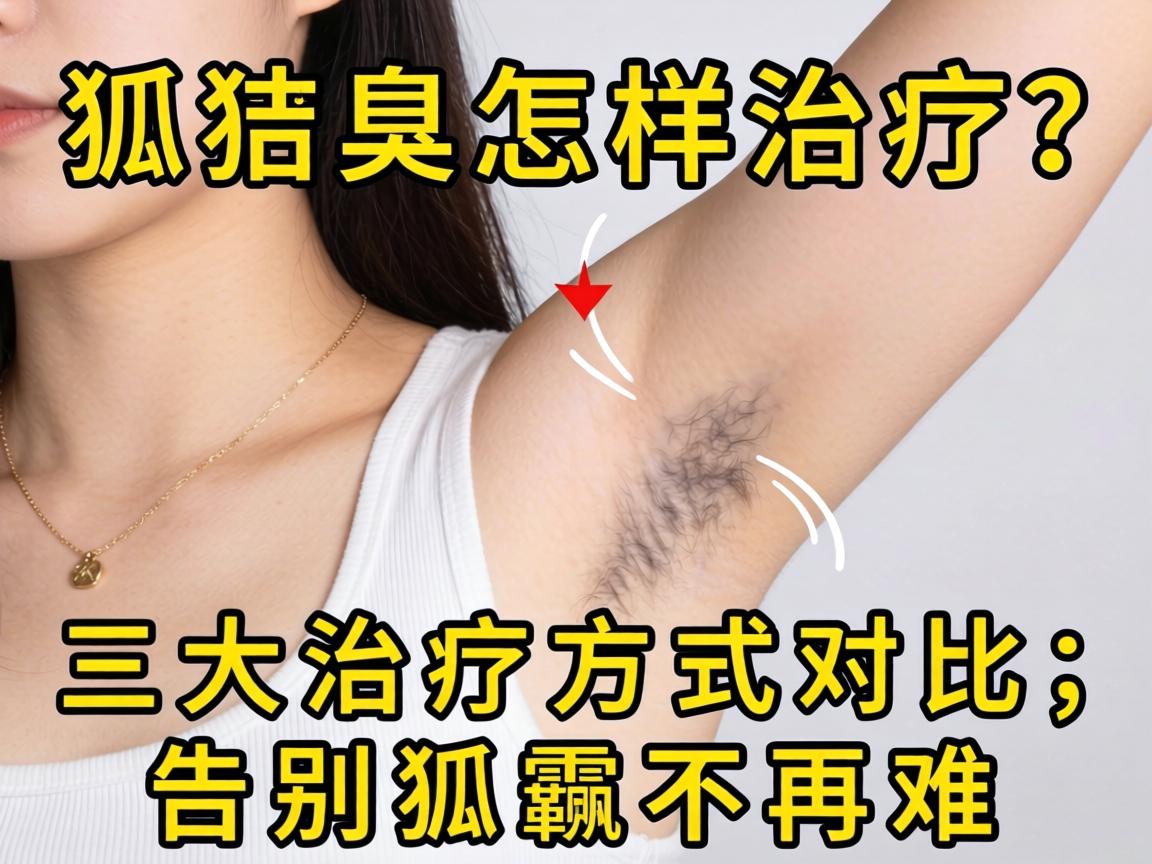 狐臭怎样治疗？三大治疗方式对比，告别狐臭不再难
