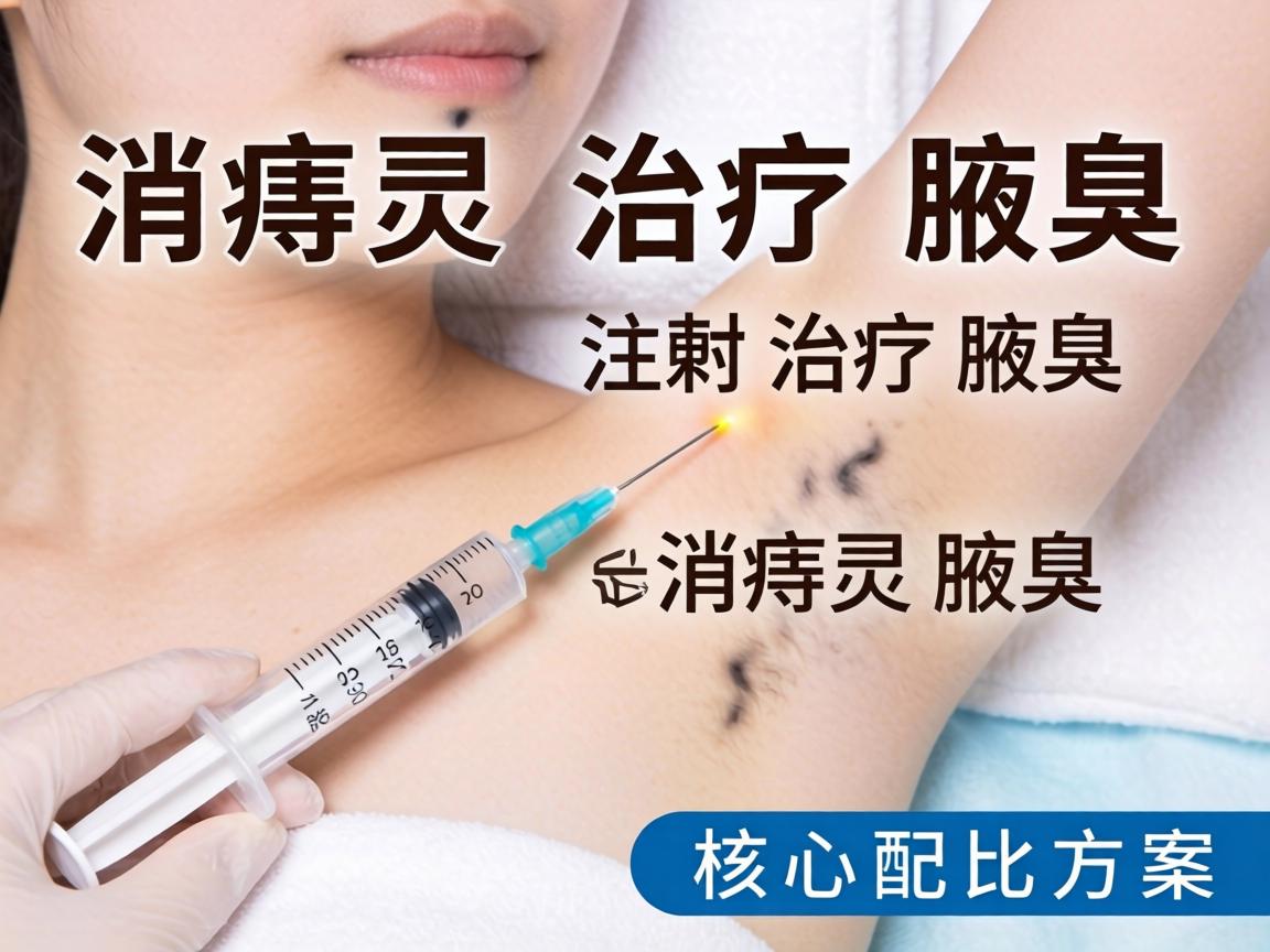 消痔灵治疗腋臭，详解消痔灵注射治疗腋臭的核心配比方案