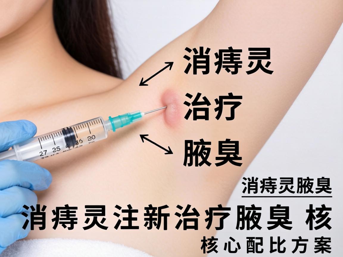 消痔灵治疗腋臭，详解消痔灵注射治疗腋臭的核心配比方案
