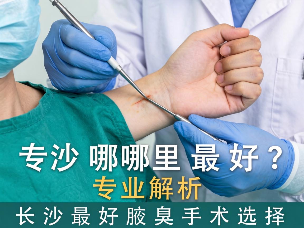 长沙腋臭手术哪里最好？专业解析长沙最好腋臭手术选择