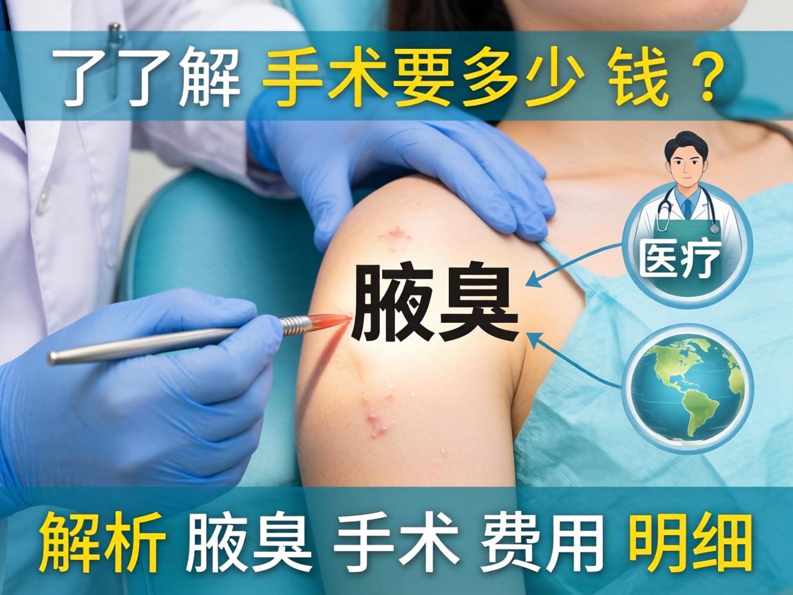 了解腋臭手术要多少钱？解析腋臭手术费用明细