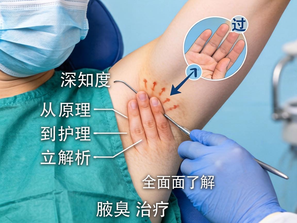 深度解析腋臭手术过程，从原理到护理全面了解腋臭治疗