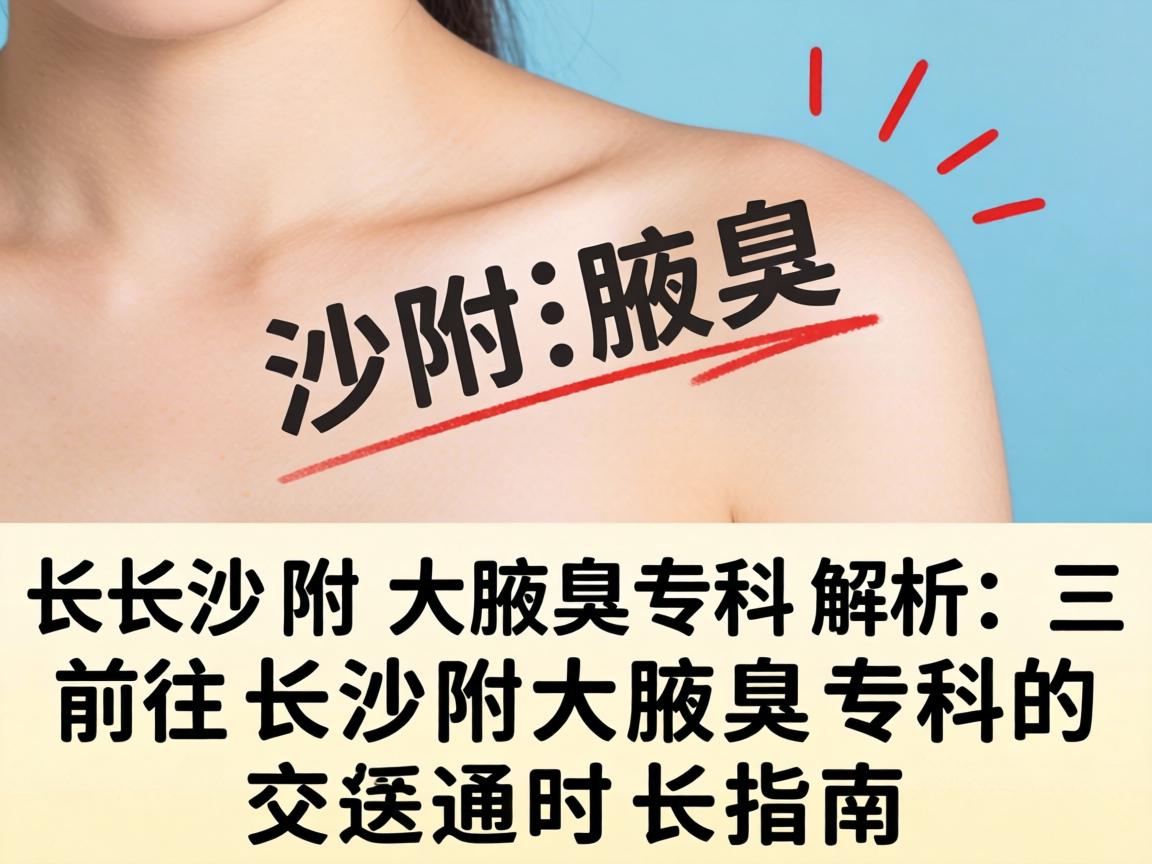 长沙附大腋臭专科解析，前往长沙附大腋臭专科的交通时长指南