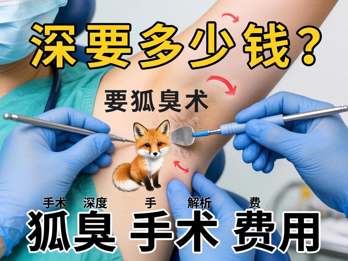 狐臭手术要多少钱？深度解析狐臭手术费用