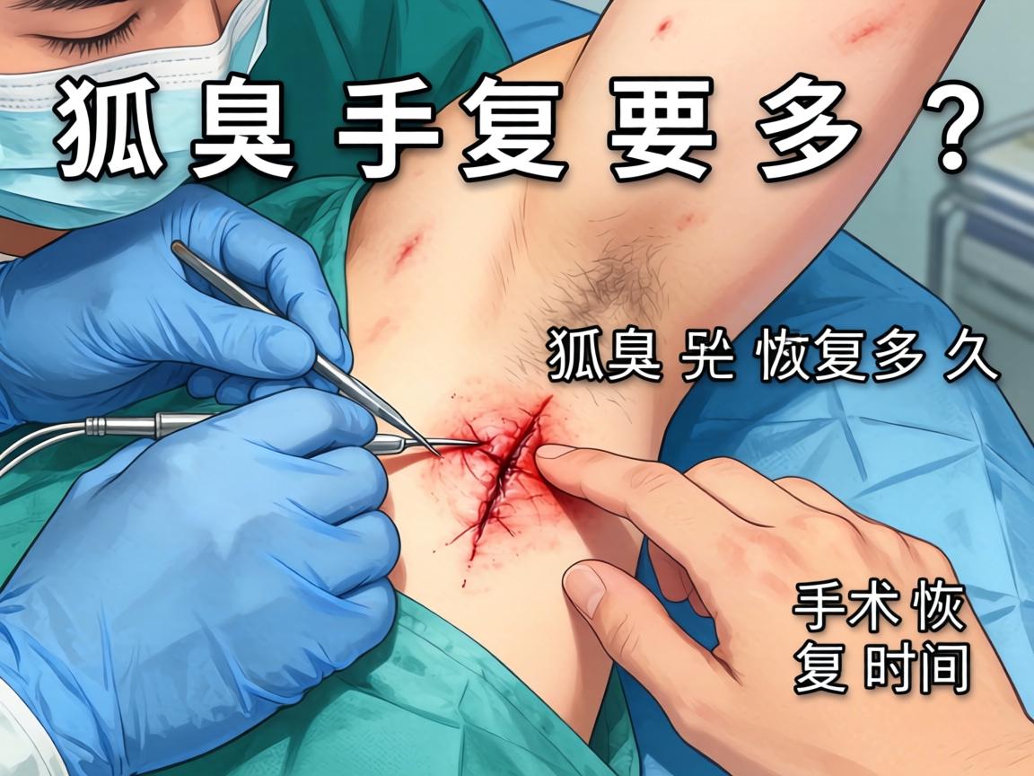 狐臭微创手术恢复要多久？详解狐臭手术恢复时间