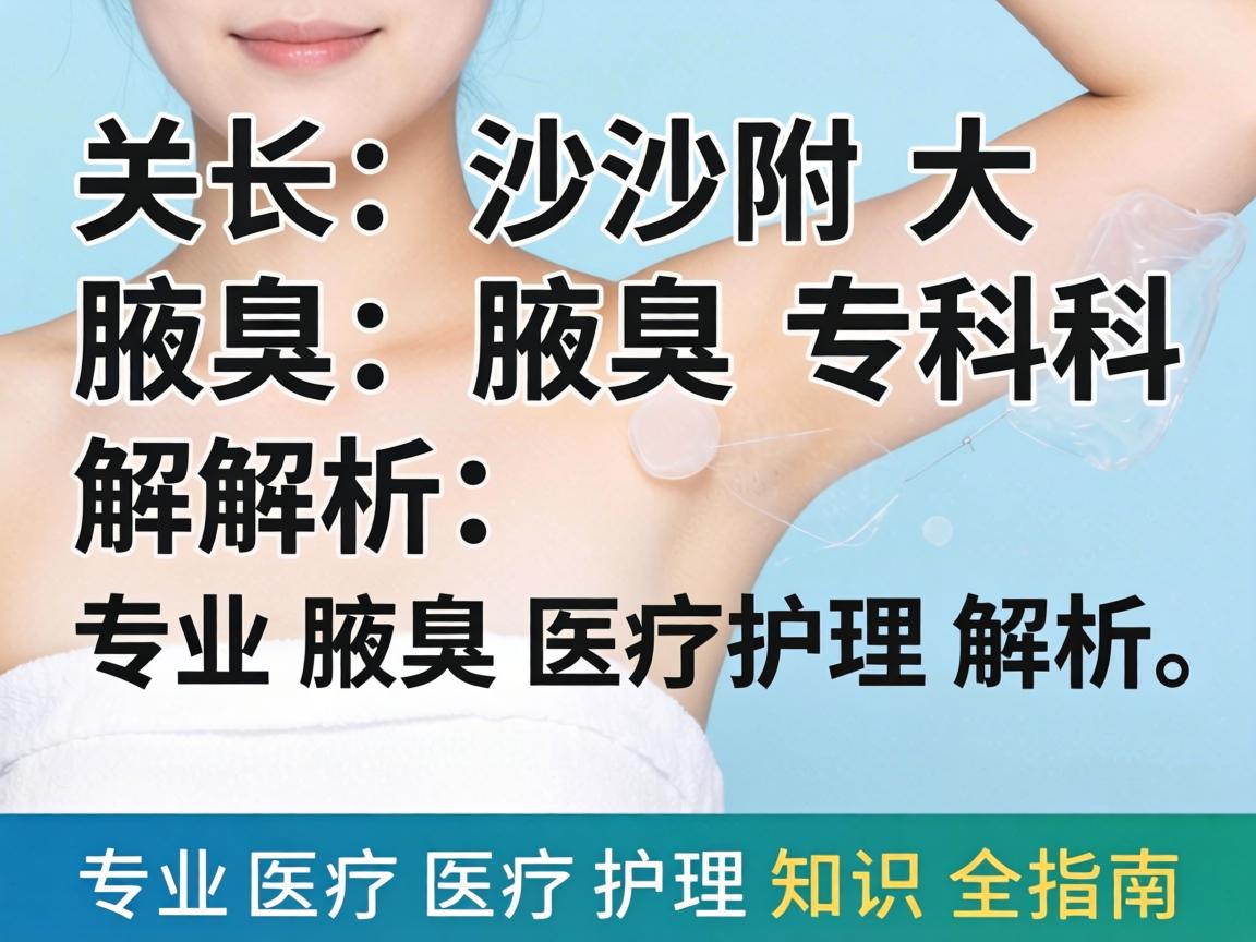 长沙附大腋臭专科解析，专业腋臭医疗护理知识全指南