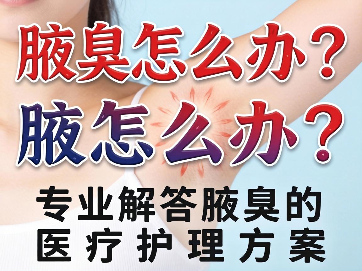 腋臭怎么办？专业解答腋臭的医疗护理方案