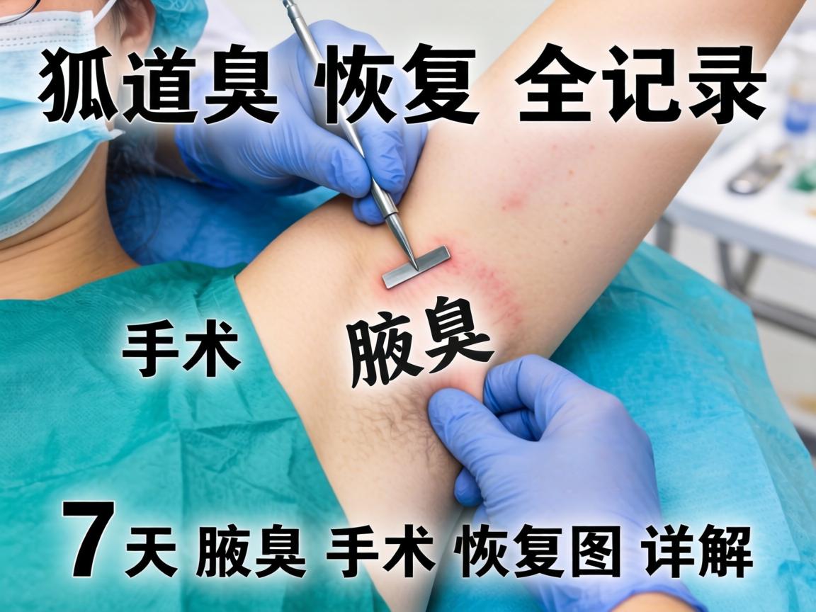 狐臭手术恢复全记录，7天腋臭手术恢复图详解