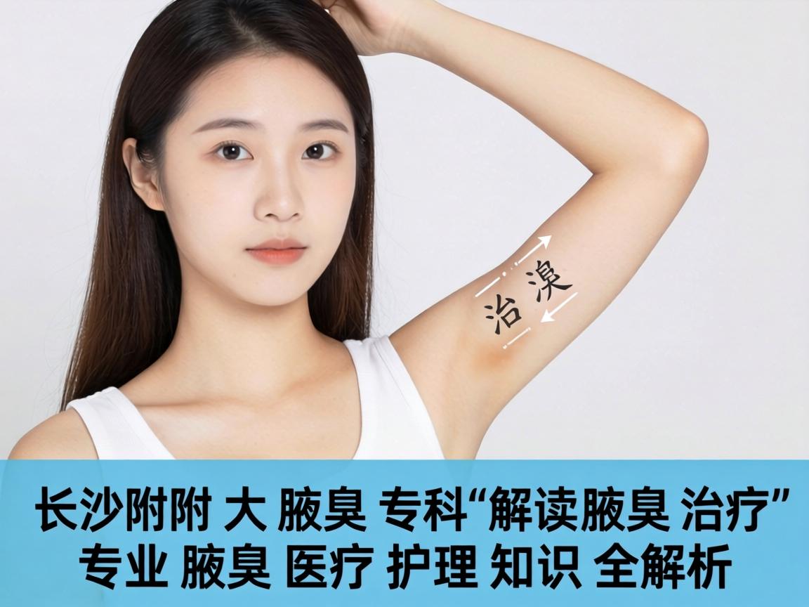 长沙附大腋臭专科解读腋臭治疗，专业腋臭医疗护理知识全解析