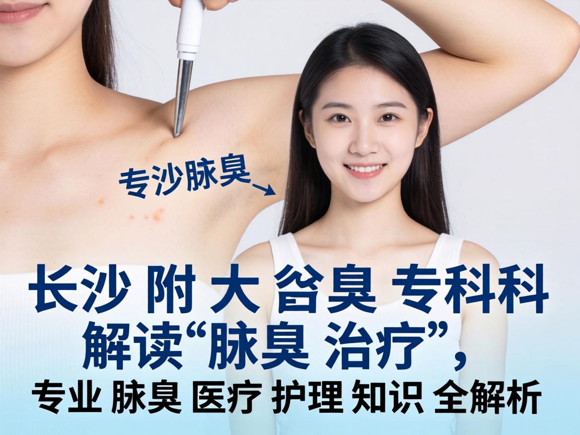 长沙附大腋臭专科解读腋臭治疗，专业腋臭医疗护理知识全解析