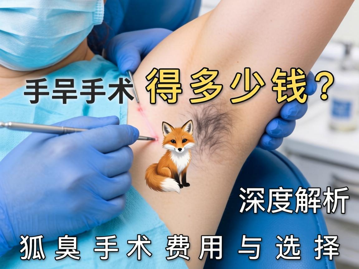 狐臭手术得多少钱？深度解析狐臭手术费用与选择