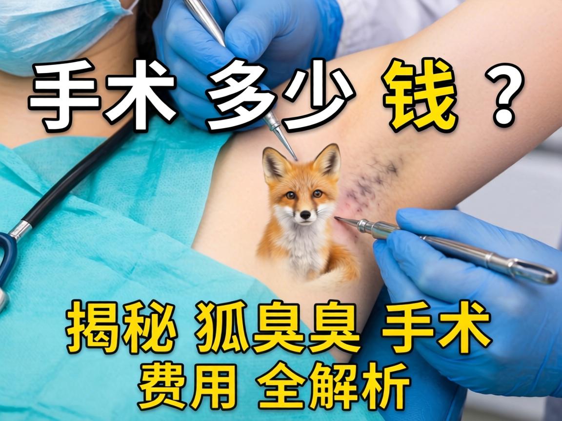 狐臭手术多少钱？揭秘狐臭手术费用全解析