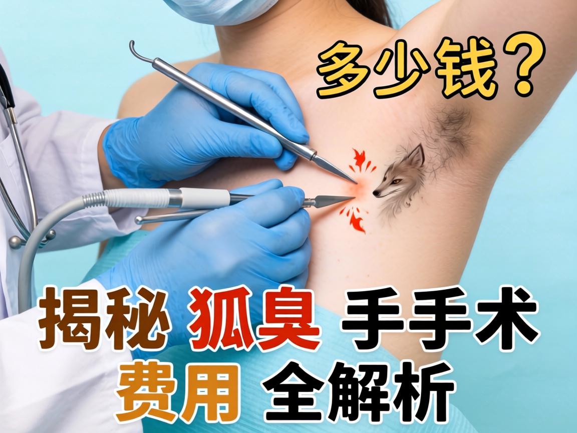 狐臭手术多少钱？揭秘狐臭手术费用全解析