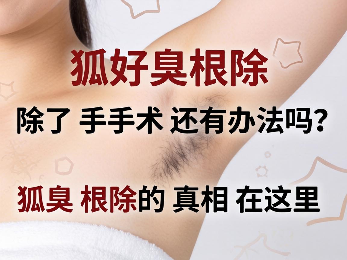 狐臭根除，除了手术还有办法吗？狐臭根除的真相在这里