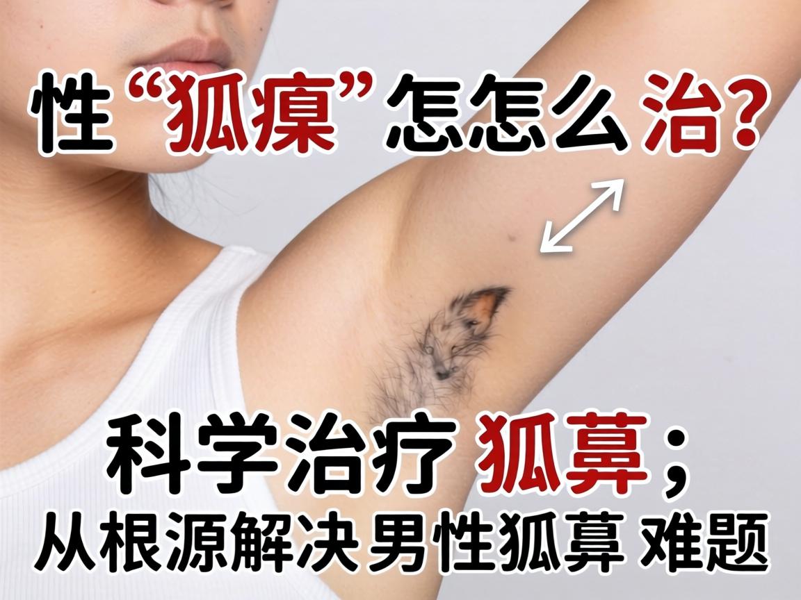 男性狐臭怎么治？科学治疗狐臭，从根源解决男性狐臭难题
