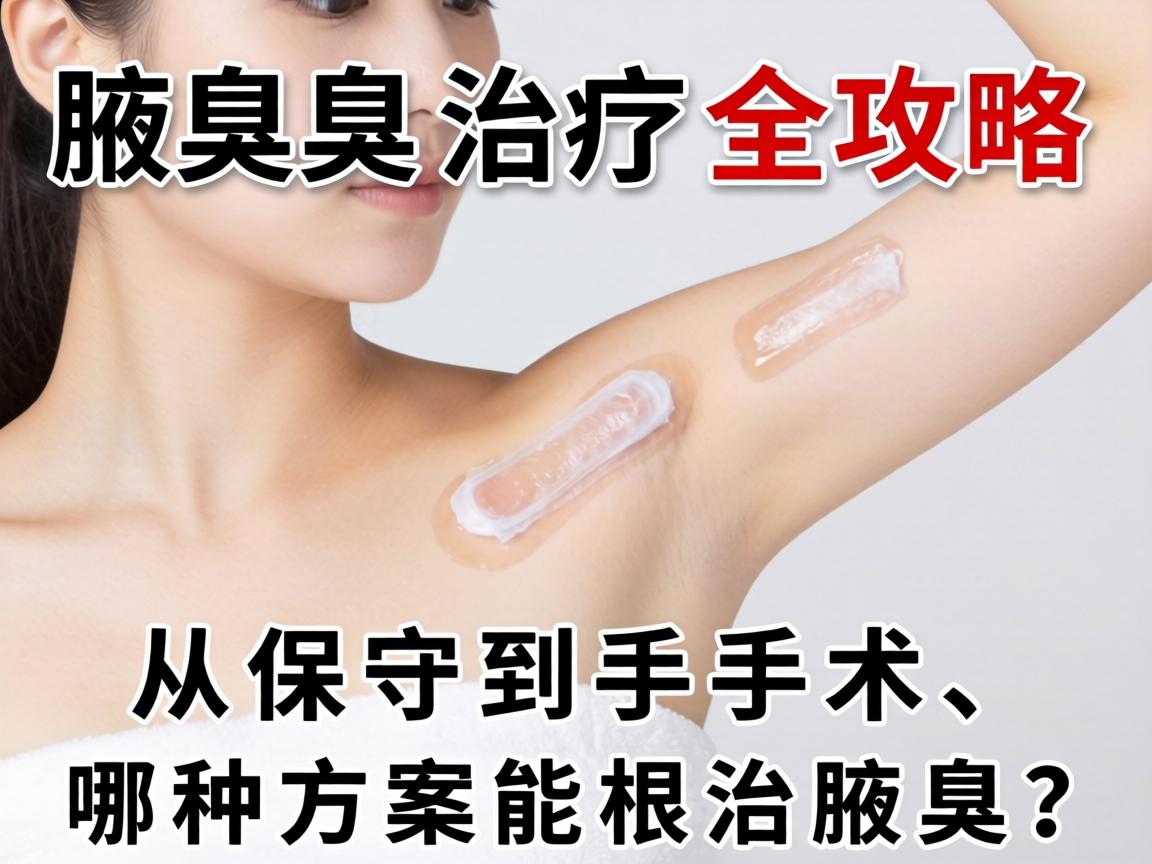 腋臭治疗全攻略，从保守到手术，哪种方案能根治腋臭？