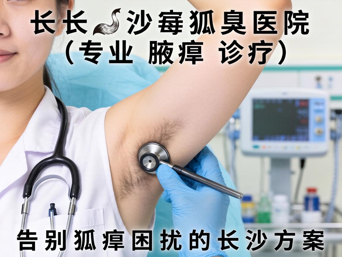长沙狐臭医院，专业腋臭诊疗，告别狐臭困扰的长沙方案