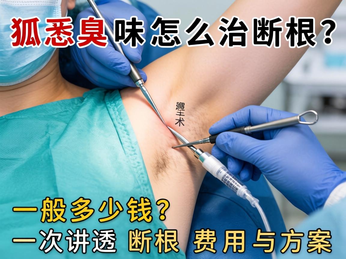 狐臭味怎么治断根？手术一般多少钱？一次讲透断根费用与方案